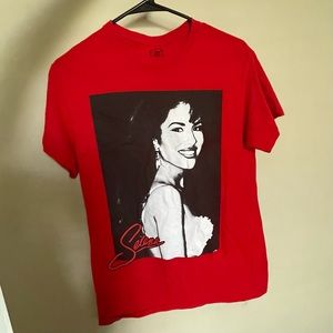 Red Selena T-shirt